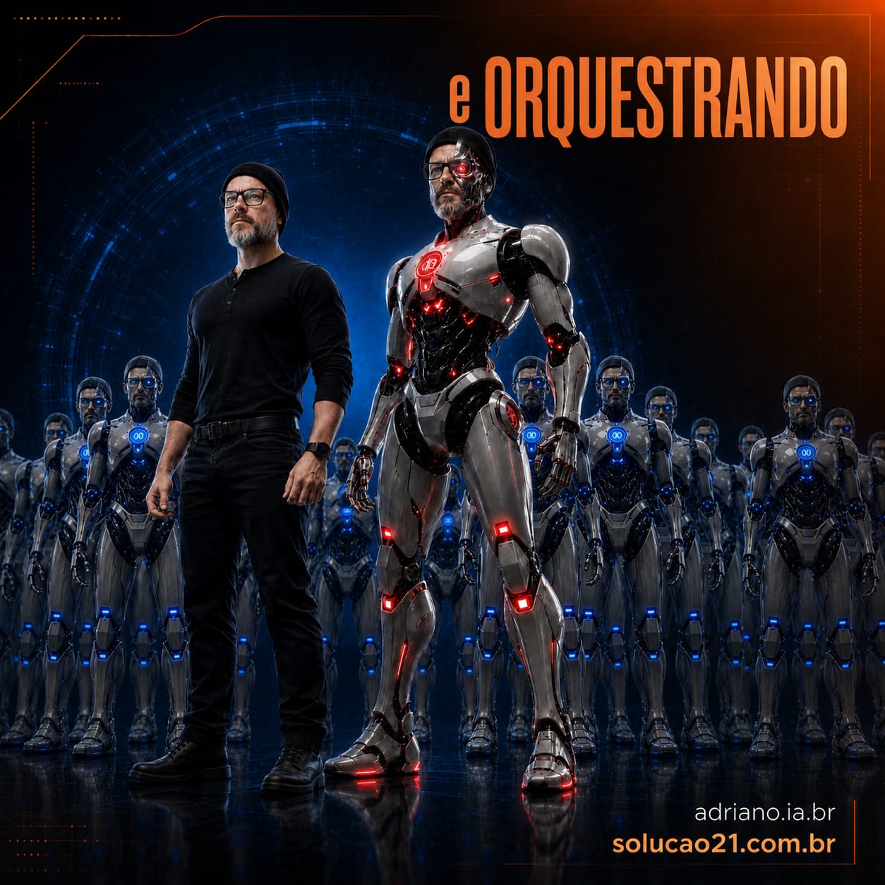 Adriano e Solluz ORQUESTRANDO juntos