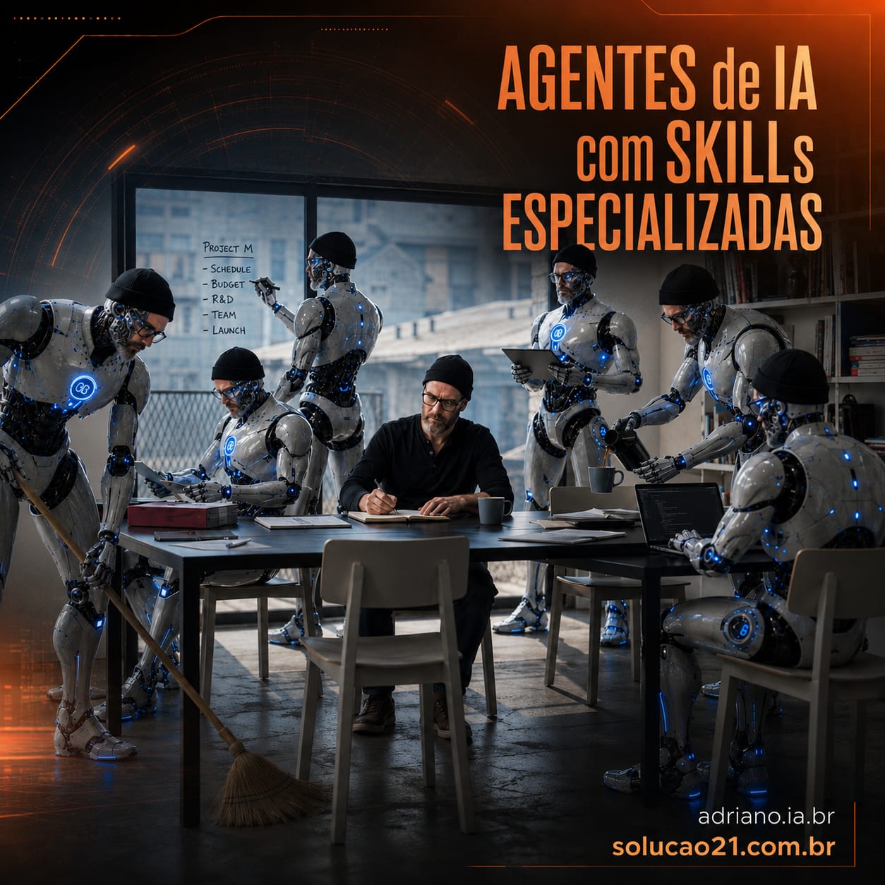 Solluz multiplicado em agentes com SKILLs especializadas